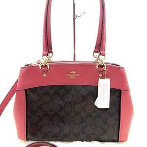 🔥🎁NWT! Coach BROOKE Carryall Satchel Handbag Msrp.$395.00